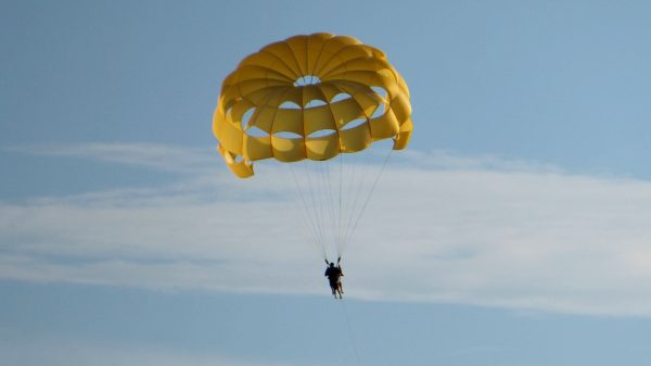 Op je verjaardag krijg je een parachutesprong van je geliefde. Hoe reageer je?